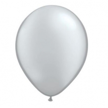 Balloons - 5\" - Metallic Silver - 100ct