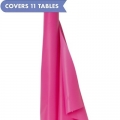 Table Cover Roll - Plastic - 40x100' - Bright Pink