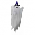 Hanging Ghost With Stripe Hat
