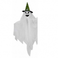 Hanging Ghost With Stripe Hat