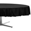 Table Cover - Plastic - 84 - Round - Black