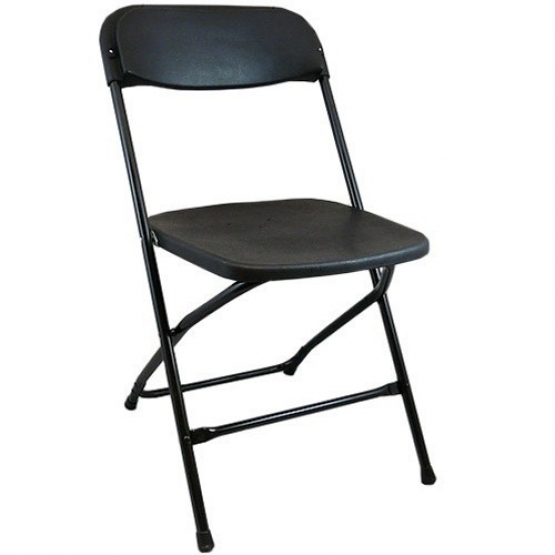 Chair - Folding - Black Rental in Regina | 306-994-4781 | A1 Rent-Alls