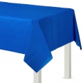 Table Cover - Plastic - 54x108 - Rectangle - Bright Royal Blue