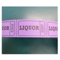 Ticket Roll - Liquor - 2000 Tickets - Purple