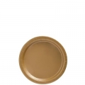 Plate - Dessert - Paper - 6.75 - 20 Count - Gold