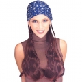 Do-Rag with Hair Wig - 2 Colours