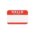 Name Tag - Hello, My Name Is... - 100 Count