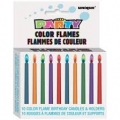 Candle - Birthday - Colour Flames - 10 Count