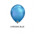 Chrome Latex 11 Balloon w/ Fill