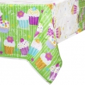 Cupcake - Plastic Table Cover - 54x84
