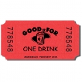 Ticket Roll - Good for One Drink - 1000 Tickets - Assorted Colours