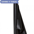 Table Cover Roll - Plastic - 40x100' - Black