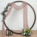 Arch Swag - Cheesecloth - 20\' - Dusty Rose