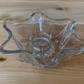 Candle Holder - Taper - Glass - Star Shaped