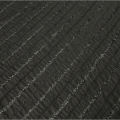 Designer Table Runner - Black Sequin Stripe