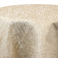 Designer Chair Cover Sash - Iridescent Crush - Ivory