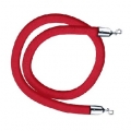 Aisle Rope - 12\' - Velour - Red