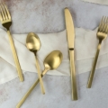 Flatware - Matte Gold - Dinner Fork